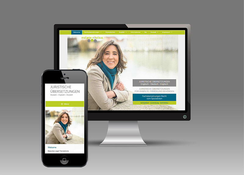 Website Übersetzerin - Landshut